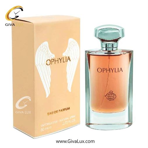  ادو پرفیوم  زنانه فرگرنس ورد اورجینال مدل Fragrance World Ophylia | افیلیا رایحه مشابه المپیا پاکورابان حجم  80 میل